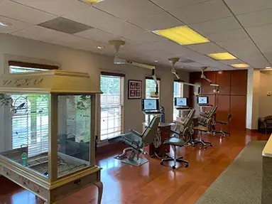 Treatment area at Masterpiece Smiles Marietta
