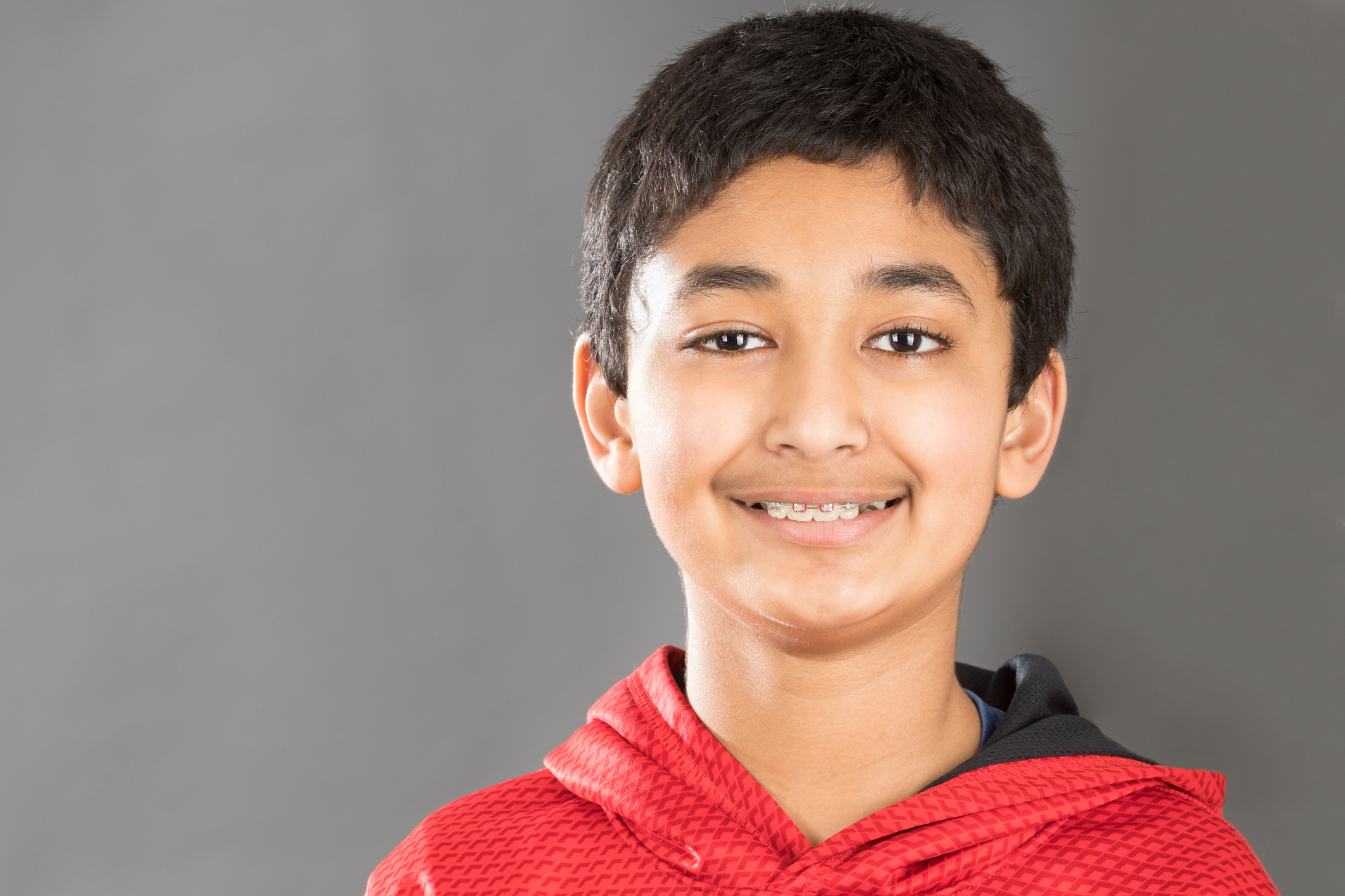 Child with braces